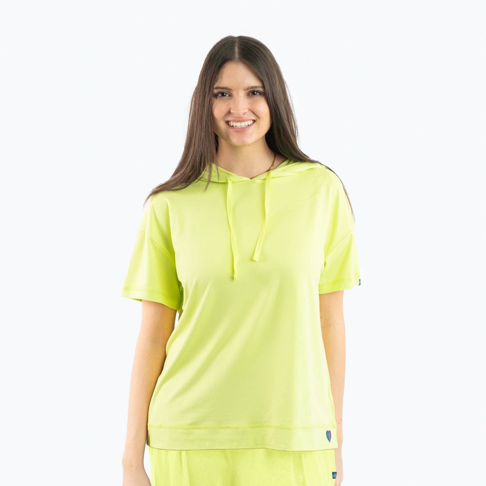 Coupe Hooded Top Short Sleeve - MARGARITA - Coupe_ShortSleeveTop_Margarita_02_7452fb66-73a1-4465-b6bc-be85e10bfe51